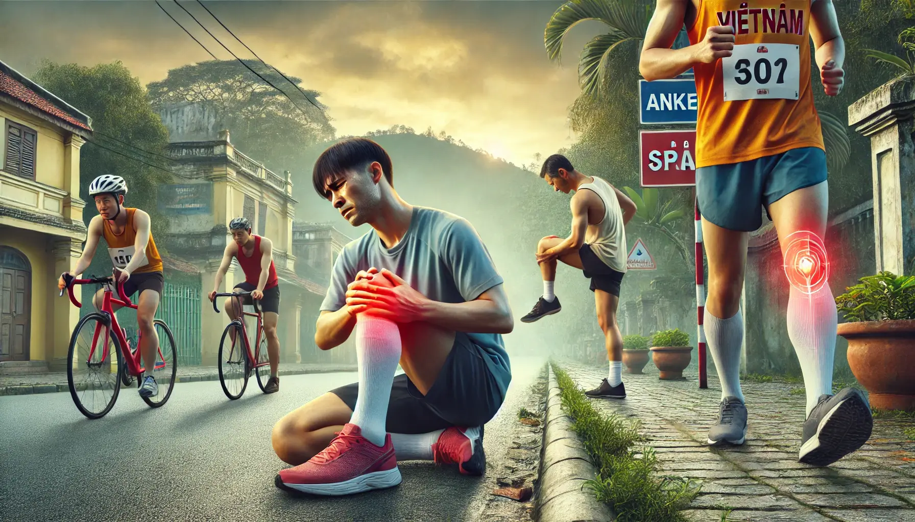 Chấn thương chạy marathon:Nguyên nhân, phòng ngừa & điều trị